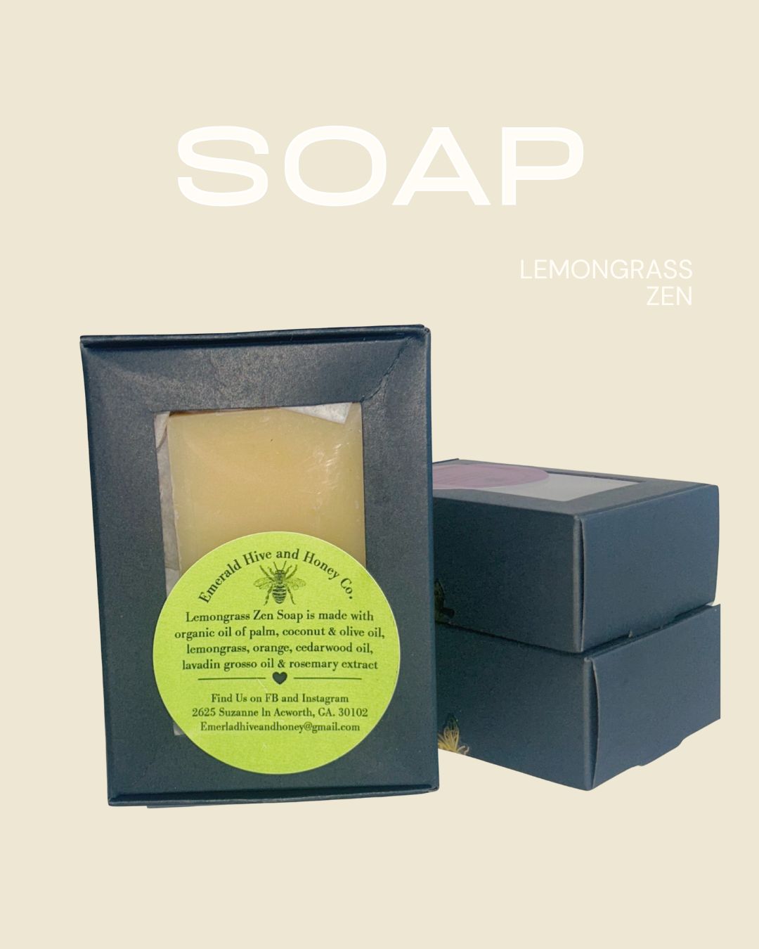 Lemongrass Zen Soap Bar