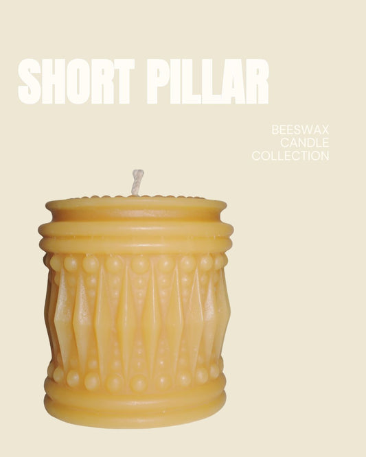 Short Pillar Candle